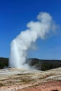 Eruption of Old Faithful, Upper Geyser Basin, Yellowstone National Park, Wyoming, USA