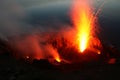 Erupting Stromboli from Pizzo. Part 1