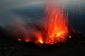 Erupting Stromboli from Pizzo. Part 2