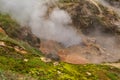 Eruption Bolshoy Big Geyser in Valley of Geysers.