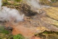 Eruption Bolshoy Big Geyser in Valley of Geysers.