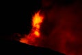 Eruption etna Royalty Free Stock Photo