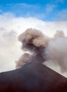 Eruption of Mount Yasur Royalty Free Stock Photo