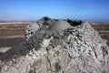 The eruption of mud volcano