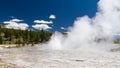 Eruption at Oblong Geyser