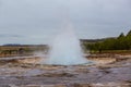 Eruption of Strokkur Geyser, Iceland