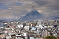 Eruption of Tungurahua Volcano - Ecuador Royalty Free Stock Photo