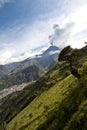 Eruption of a volcano Royalty Free Stock Photo