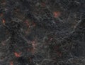 Eruption volcano. solidified lava texture Royalty Free Stock Photo