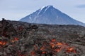 Eruption volcano Tolbachik