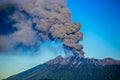 Eruption volcno raung Royalty Free Stock Photo