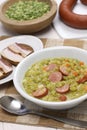 Erwtensoep, pea soup Royalty Free Stock Photo