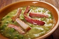 Erwtensoep pea soup - Royalty Free Stock Photo