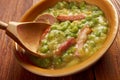 Erwtensoep pea soup - Royalty Free Stock Photo