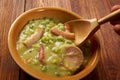 Erwtensoep pea soup - Royalty Free Stock Photo