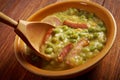 Erwtensoep pea soup - Royalty Free Stock Photo