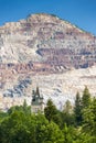 Erzberg iron mine in Styria in Austria Royalty Free Stock Photo