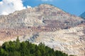 Erzberg iron mine in Styria in Austria Royalty Free Stock Photo