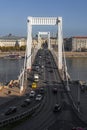 ErzsÃÂ©bet bridge over Dunai in Budapest