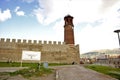 Erzurum Castle Turkish: Erzurum Kalesi Turkey travel. islamic ancient building