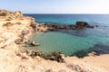 Es Calo des Mort beach, Formentera, Spain Royalty Free Stock Photo