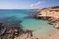 Es Calo des Mort beach, Formentera, Spain Royalty Free Stock Photo