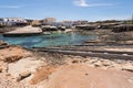 Es CalÃÂ³ port in Formentera boats railways Royalty Free Stock Photo