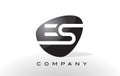 ES Logo. Letter Design Vector. Royalty Free Stock Photo