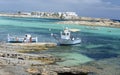 Es Pujols beach, Formentera, Spain Royalty Free Stock Photo