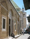 Es Zitouna Mosque street viewed from Sidi Youssef mosque. Tunis. Tunisia