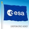 ESA European Space Agency flag, Europe