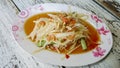 Esan`s food, Papaya salad of thailand