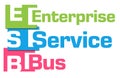 ESB - Enterprise Service Bus Abstract Colorful Blocks