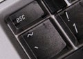 Esc computer key Royalty Free Stock Photo