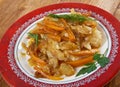 Escabeche or fried fish Royalty Free Stock Photo