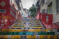 Escadaria Selaron Steps - Rio de Janeiro, Brazil Royalty Free Stock Photo