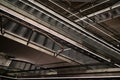 Escalator in a Copenhagen metro station