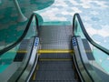 Escalator electronic system moving filter, Escalator in Community Mall