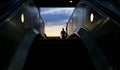 Escalator - evening light