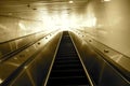 Escalator going to the heaven Royalty Free Stock Photo