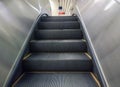 Escalator going up Royalty Free Stock Photo