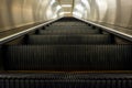 Escalator going up Royalty Free Stock Photo