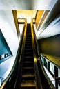 Escalator in the Hirshhorn Museum, Washington, DC.