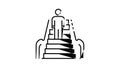 Escalator icon animation