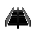 escalator icon vector