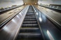 Escalator image Royalty Free Stock Photo
