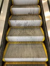 Escalator staircase Royalty Free Stock Photo