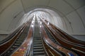 Escalator of the St. Petersburg subway