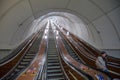 Escalator of the St. Petersburg subway