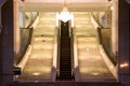 Escalator and stairways Royalty Free Stock Photo